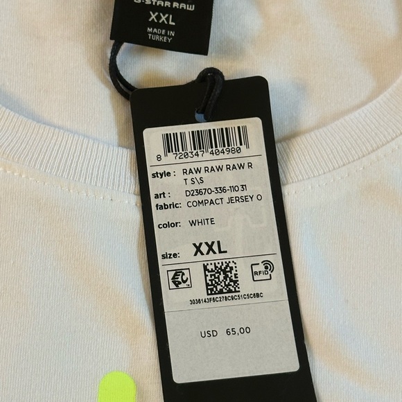 G-Star Raw Men’s Graphic T Shirt - Picture 7 of 7